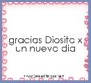 gracias Diosito x un nuevo dia