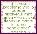 !! si tienesun problema yno lo puedes resolver..!! mira arriva y veras k ai tienes un padre k t