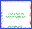 Dios de lo sobrenatural