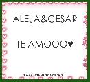 

ALEJA&CESAR


TE AMOOO♥