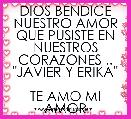 DIOS BENDICE NUESTRO AMOR QUE PUSISTE EN NUESTROS CORAZONES ..
 