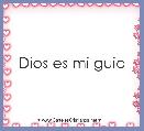 Dios es mi guia
