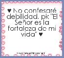 ♥ No confesarÃ© debilidad, pk 