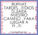 BUENAS TARDES,..!!!DIOS GUIARA NUESTRO CAMINO , PARA LLEGAR A EL..!!❤❤