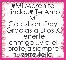 ♥Mi Morenito Liindo..♥ Te Amo Mi Corazhon..Doy Gracias a Dios X tenerte cnmigo...y q el proteja siempre nuestra felici