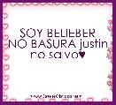 SOY BELIEBER NO BASURA justin no salvo♥ 