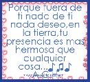 Porque fuera de ti nada de ti nada deseo,en la tierra,tu presencia es mas hermosa que cualquier cosa...♪♫♪ A.C.H