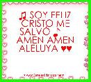 ♫ SOY FELIZ  CRISTO ME SALVÃ ♪     AMEN AMEN ALELUYA ♥♥             