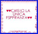 ♥♥CRISTO LA 
ÃNICA
ESPERANZA♥♥