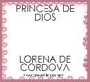 PRINCESA DE DIOS




LORENA DE CORDOVA