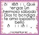 🎩🎸 QuÃ© tengas un hermoso sÃ¡bado Dios te bendiga te amo EspÃ³sito bello 🏍️🎸 