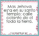 Mas Jehova esta en su santo templo; calle delante de el toda la tierra.